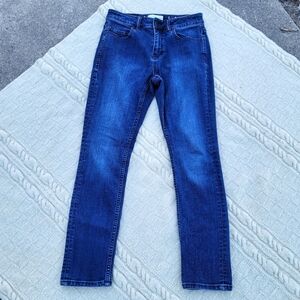 Kate Spade Broome Street Straight Skinny Jeans Medium Dark Wash size 26